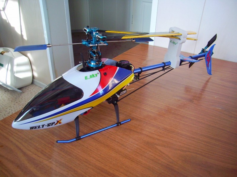 Переделка радиоуправляемого вертолёта E-Sky Belt CPX 2.4 Ггц в металлический апгрейд