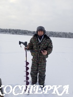 Шуруповёрт в качестве ледобура для зимней рыбалки.