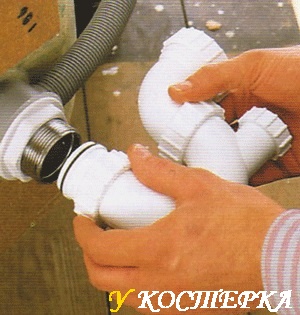Подключение ванн и душевых кабин